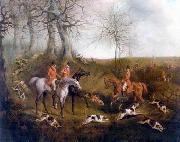 unknow artist Classical hunting fox, Equestrian and Beautiful Horses, 033. Spain oil painting artist